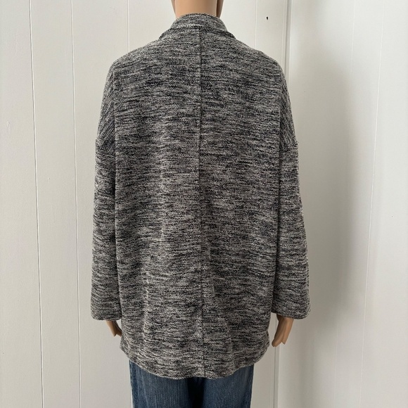 S. Oliver black and white jacket/blazer size US10 made in Turkey drop shoulder - Picture 2 of 16